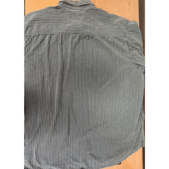 Harley-Davidson 2X long sleeved button-down strip shirt - Picture 5 of 6